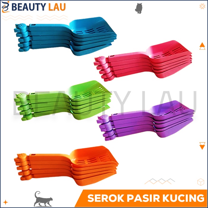 SEKOP PASIR KUCING CAT LITTER SCOOP SEROKAN SEROK SKOP SENDOK KOTORAN PUP KUCING