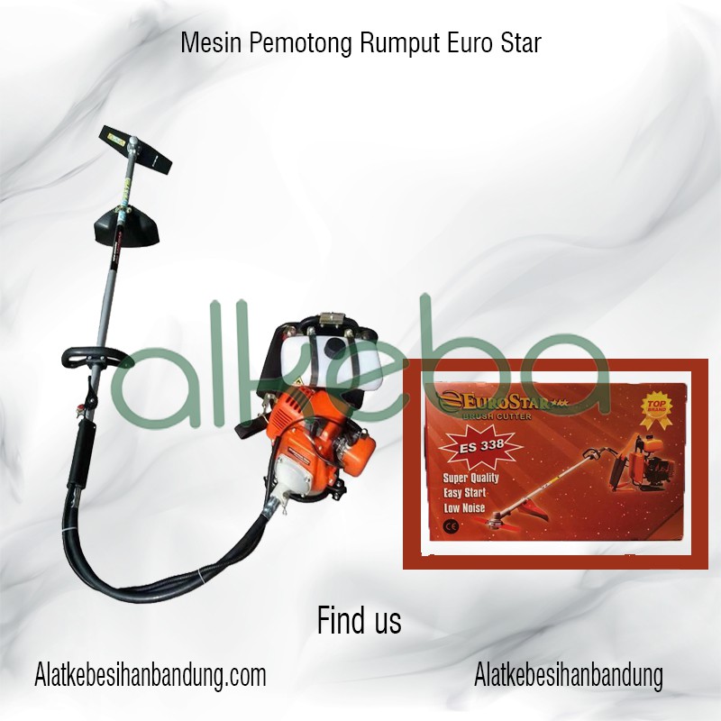 Brush cutter mesin potong rumput EUROSTAR / Pemotong rumput / tanaman