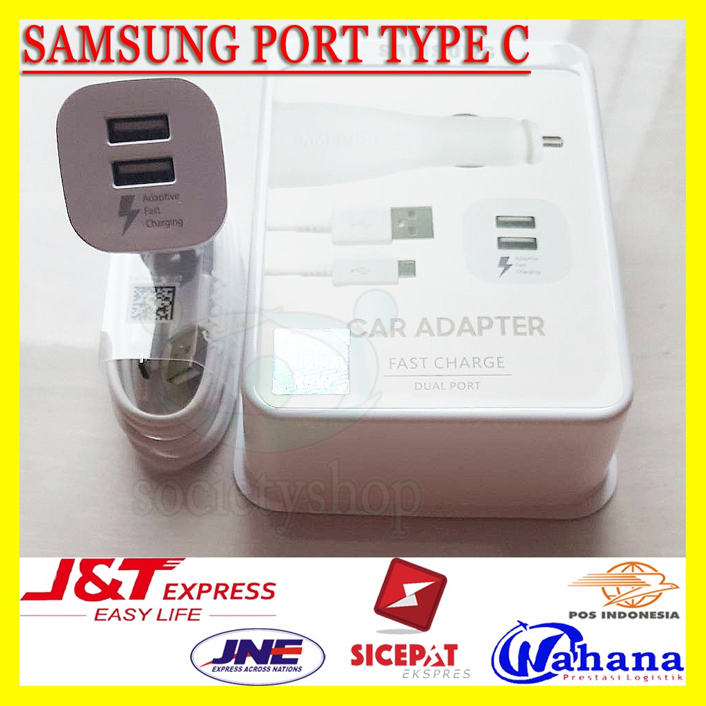 Samsung Charger MOBIL Type C Ori S8 Note 8 A3 A5 A7 A8 2017 A20 M30 A50 A70 Hp Car Casan Fast Carger