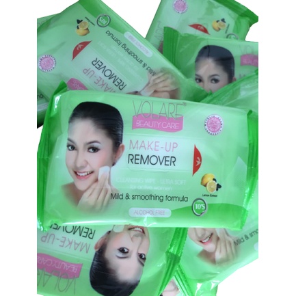 [MH] Tissue Basah Volare Makeup Remover 10 Sheet Tisu Tissue Pembersih Makeup