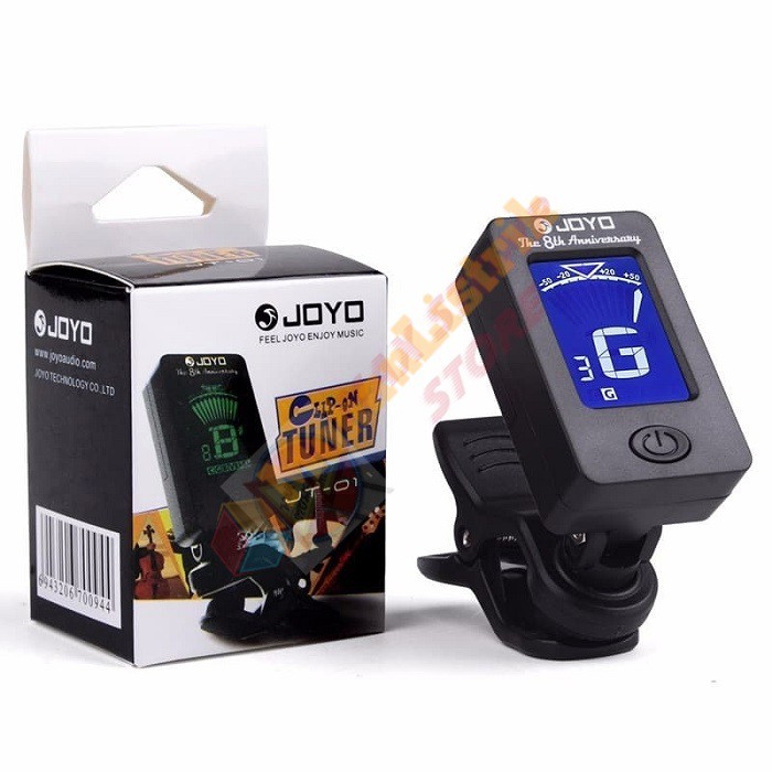 Tuner Gitar Joyo Penyetel Senar Gitar Digital