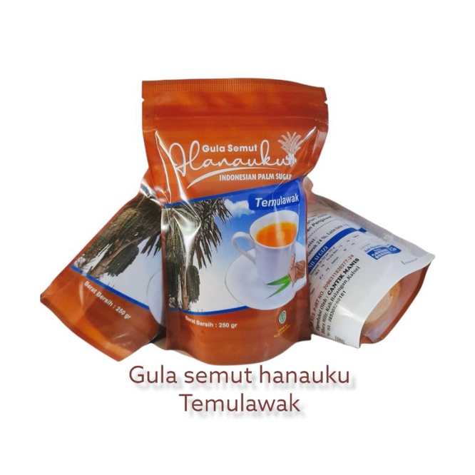 

Gula aren semut hanauku Temulawak 250 gram