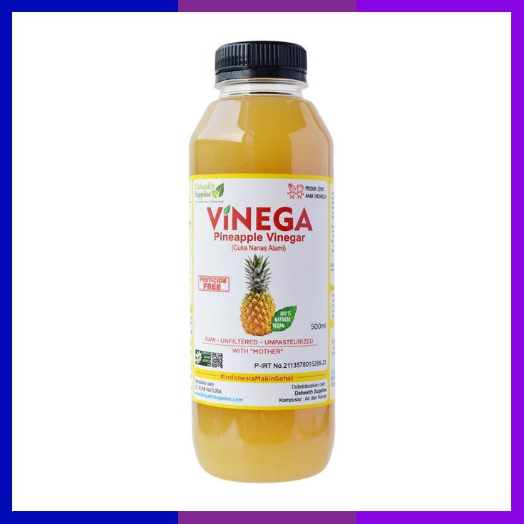 

Dehealth Pineapple Vinegar Cuka Apel Nanas 500 Ml