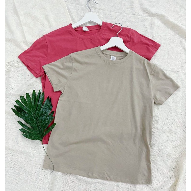 Basic short sleeve T shirt women