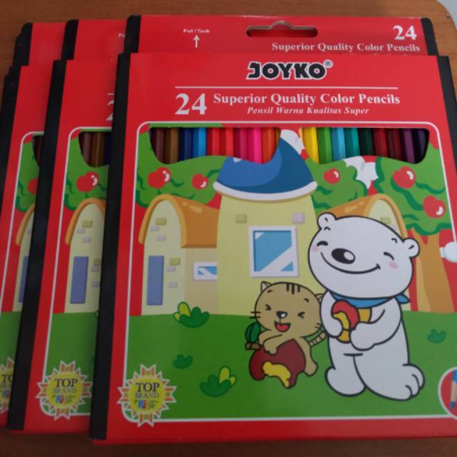 

JOYKO PENSIL WARNA 24