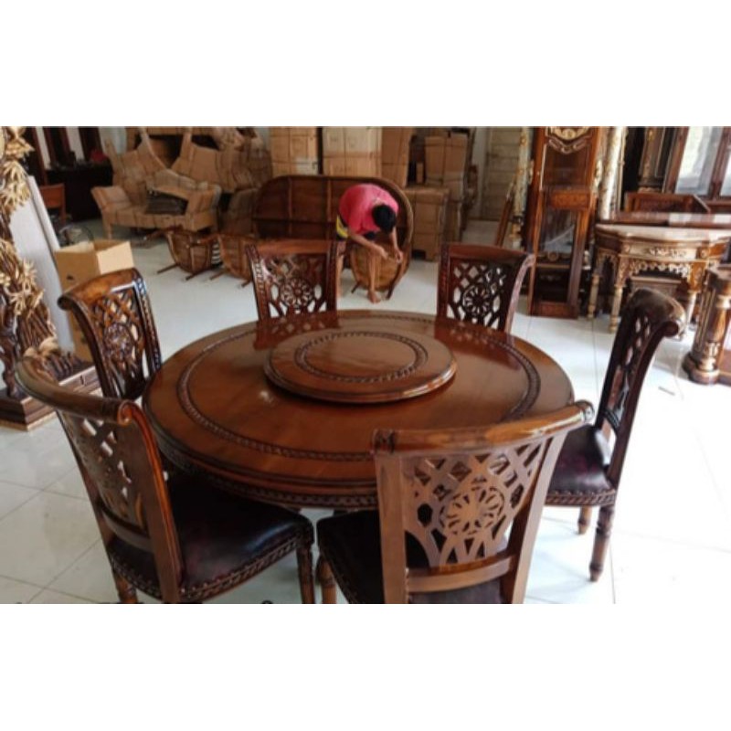 meja makan putar