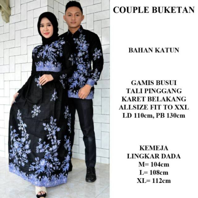 GROSIR BATIK COUPLE GSMIS BUKETAN