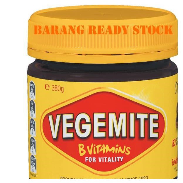 

MA207 READY STOCK Vegemite AUSTRALIA Selai Roti Australia 380gr
