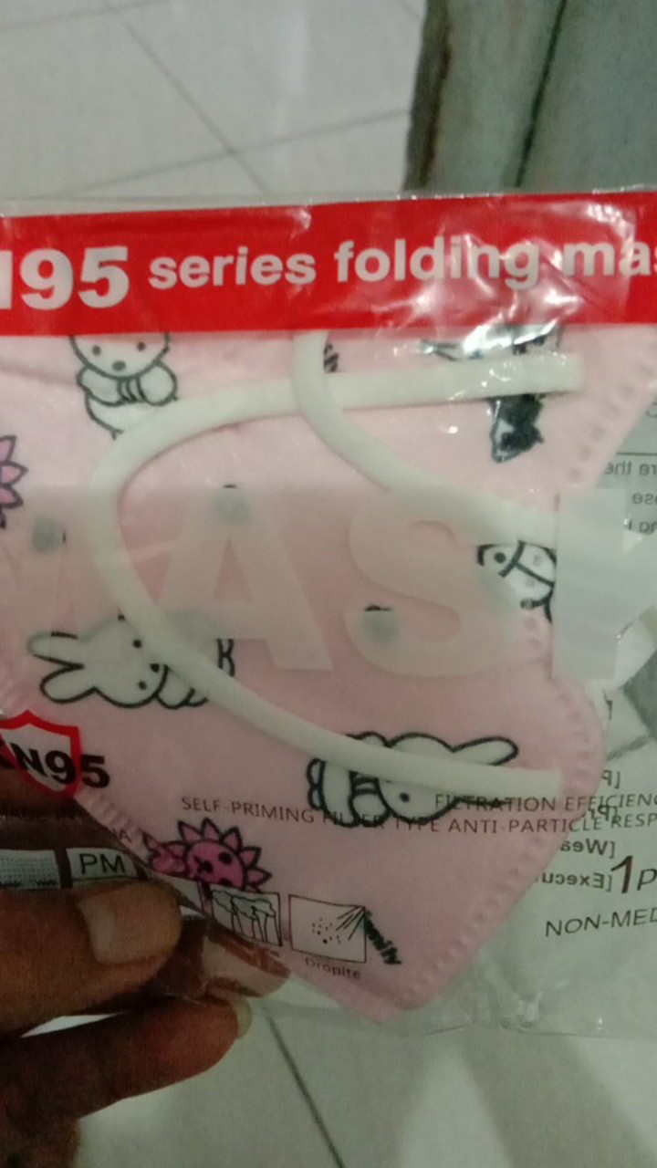 Masker Anak Kain Premium Isi 3 Pcs / Masker Duckbill Anak / Masker Kain Anak