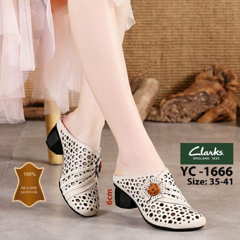 SANDAL WANITA CL YC-1666 Selop Sol 6cm