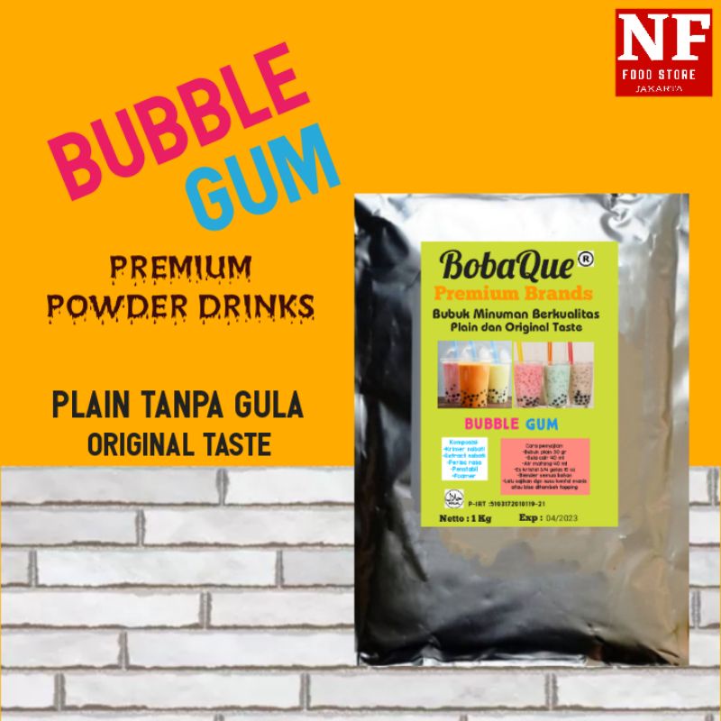 

BUBUK MINUMAN BUBBLE GUM PREMIUM
