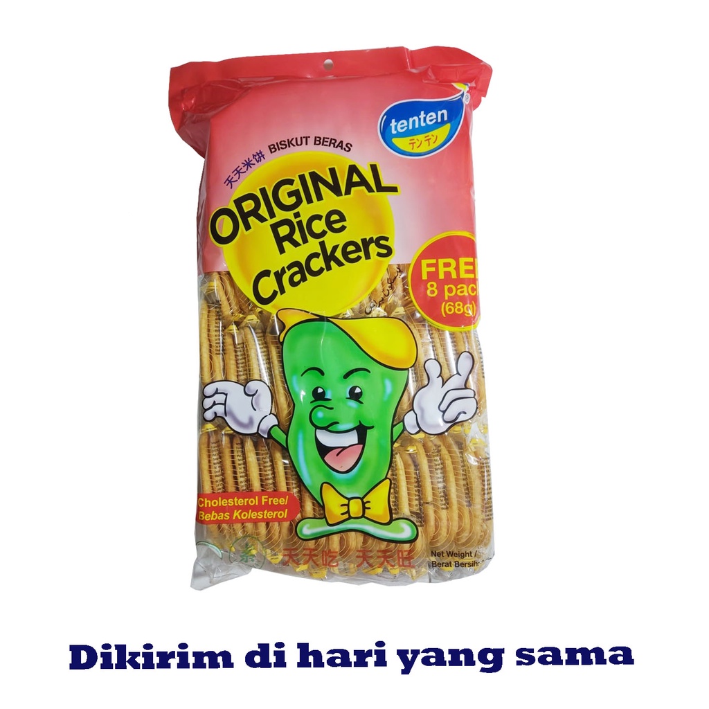 

Tenten rice cracker Original / biskuit beras