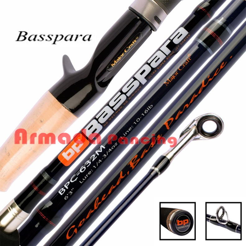 Joran Pancing Majorcraft Basspara BC | Baitcasting | Sambung 2