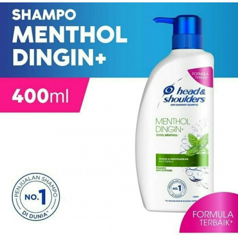 Head &amp; Shoulders Shampoo Cool Menthol Anti-Dandruff - 400ml