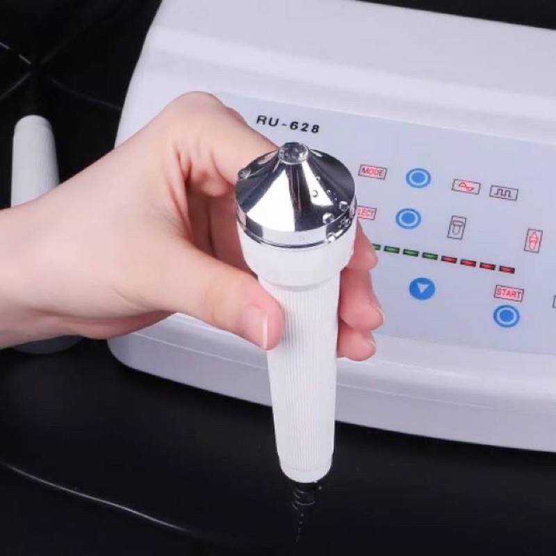 Alat detox wajah ultrasound 2in1 ru-628 flek jerawat kerutan fisioterapi hilangkan kantung mata