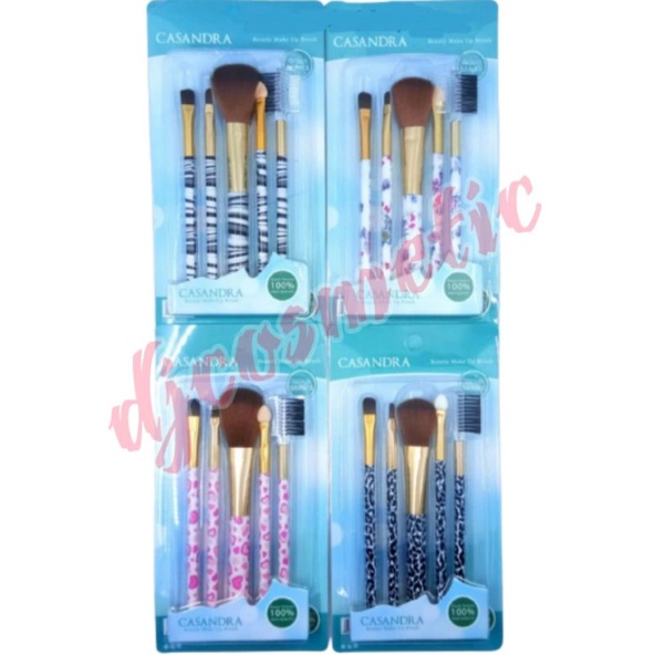 Brush Set | Kuas Set Isi 5 Merek dikirim random sesuai stok yang ada