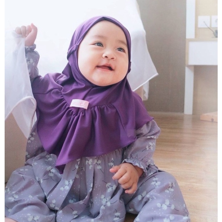 Jilbab Anak akids Bergo Rampel