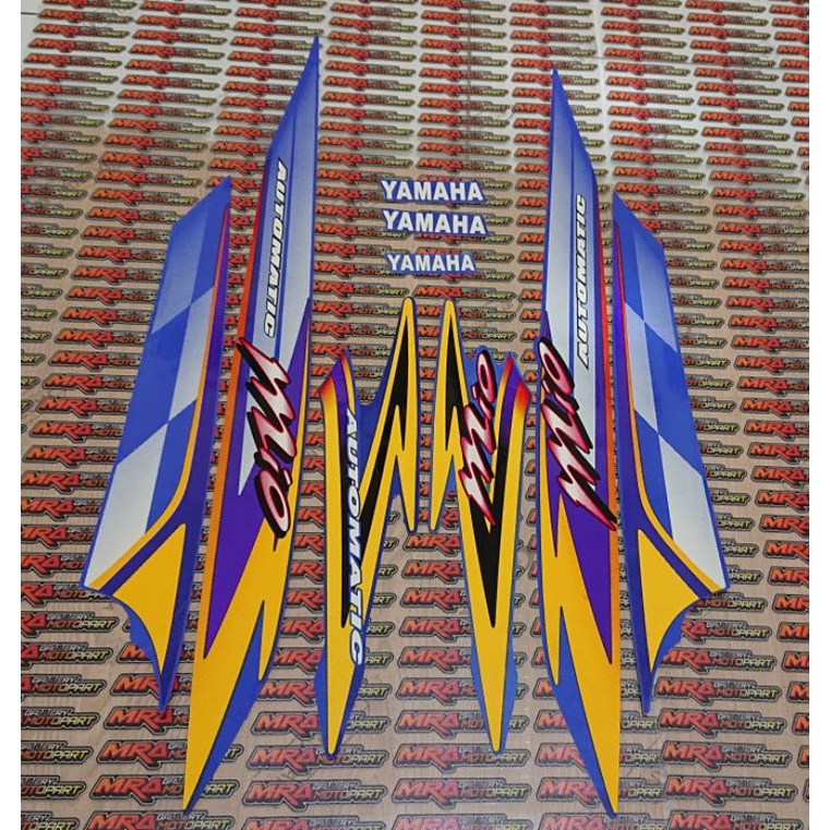 striping mio sporty bendera 2004 biru