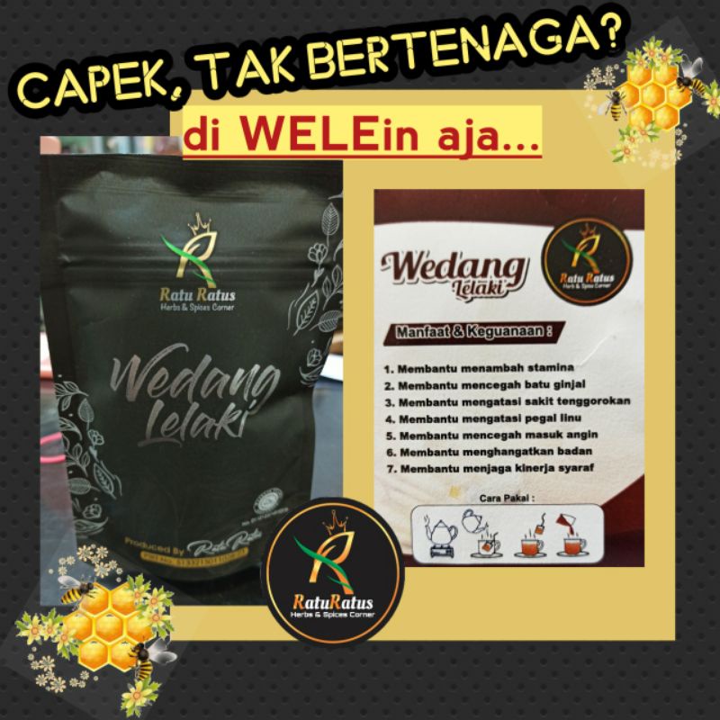 WEDANG LELAKI menjaga stamina tetap fit