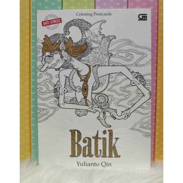 Download Buku Mewarnai Coloring Book Postcards Batik Art Therapy Anti Stress | Shopee Indonesia