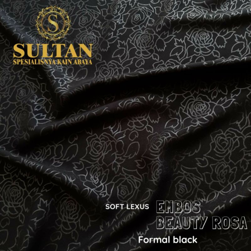 EMBOS BEAUTY ROSA SOFT LEXUS FORMAL BLACK