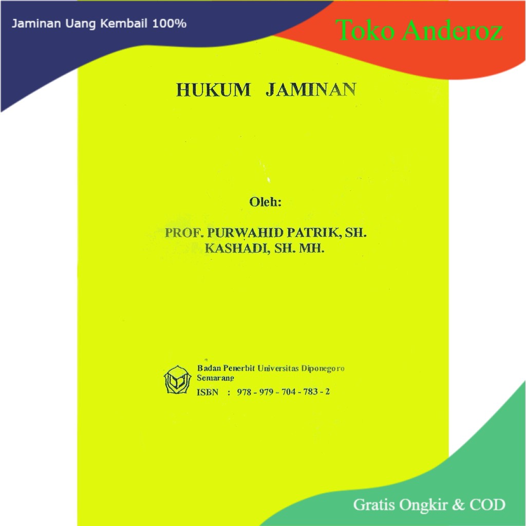 [ ★★★★★ ] Hukum Jaminan - Prof Purwahid Patrik SH