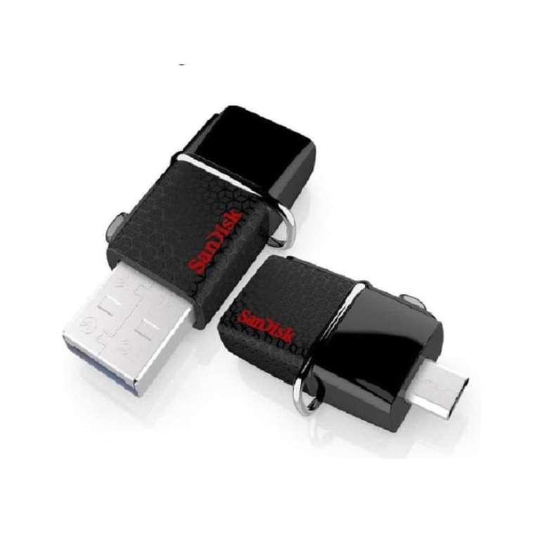 SanDisk Ultra Dual Drive - OTG SDDD2 128GB USB3.0 Flash Drive - Hitam SDDDC3-128G-GAM46