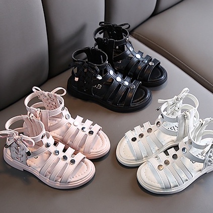 Sepatu Gladiator Anak Perempuan Fancy GRANDE Fashion Shoes Korean Style Import