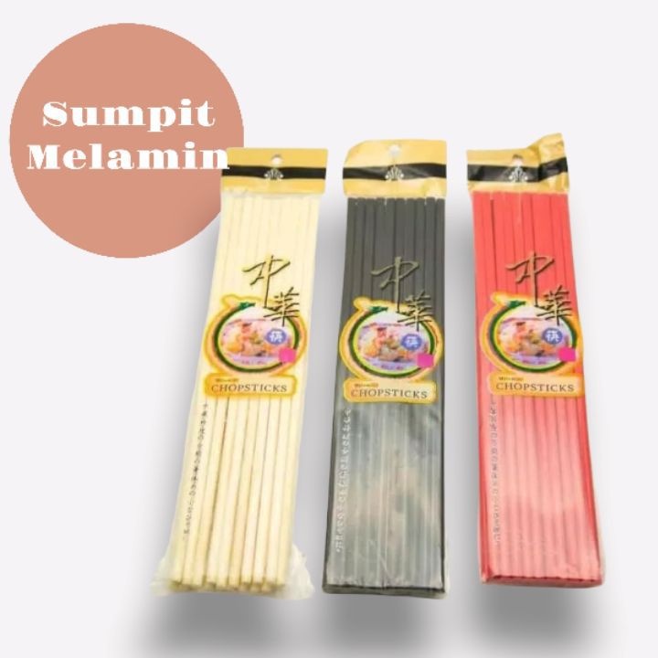 Sumpit Melamin / Sumpit Gading Warna