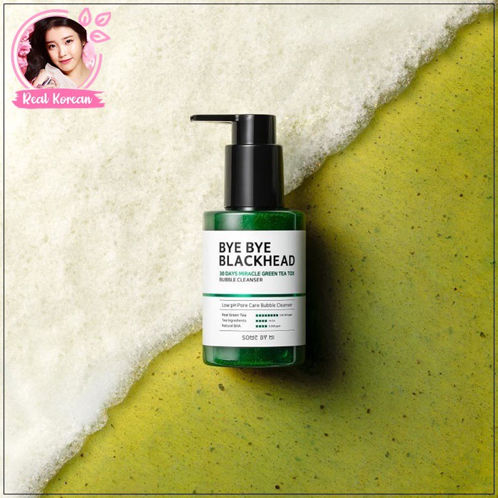 SOMEBYMI Bye Bye Blackhead 30 Days Miracle Green Tea Tox Bubble Cleanser 120g