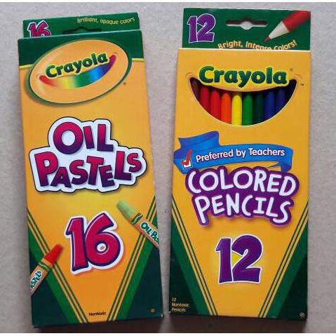 

Sale! Crayola - Oil Pastels + Colored Pencils Murah