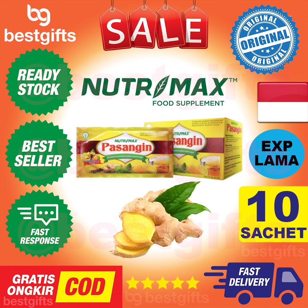 NUTRIMAX PASANGIN TOLAK PAS MASUK ANGIN 10 SACHET