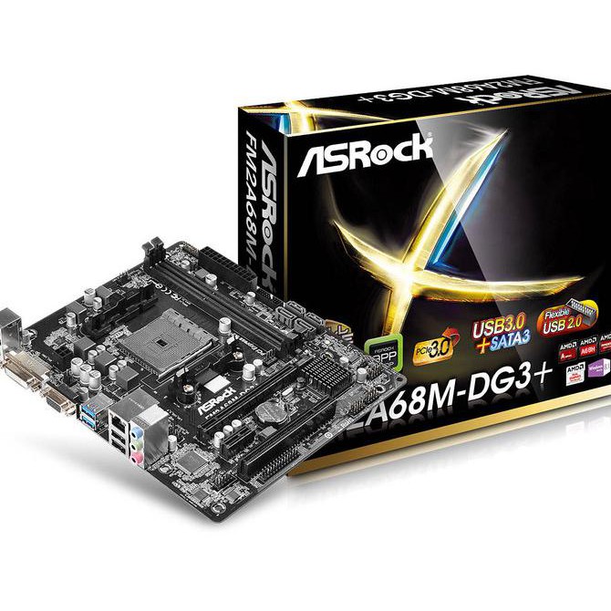 Motherboard Asrock FM2A68M-DG3+ (Socket FM2+ / FM2)