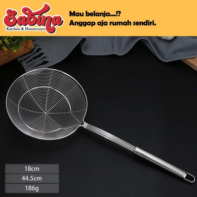 Spatula Jaring Jala Alat Masak Goreng Dapur Spider Mesh SPIMMER