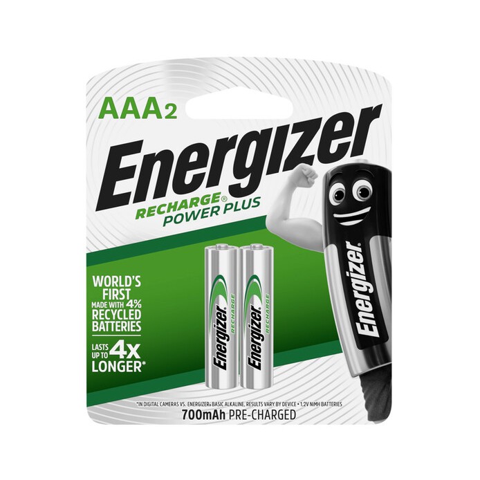 ENERGIZER RECHARGE BATTERIES Battery BATERAI isi ulang NiMH AAA 700mah