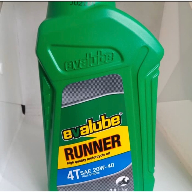 OLI MESIN MOTOR EVALUBE RUNNER 4T 20W-40 800 ML