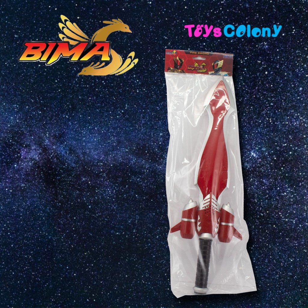 BIMA S ACTION FIGURE SERIES - FIRE SWORD PEDANG BIMA S RKC03026-1