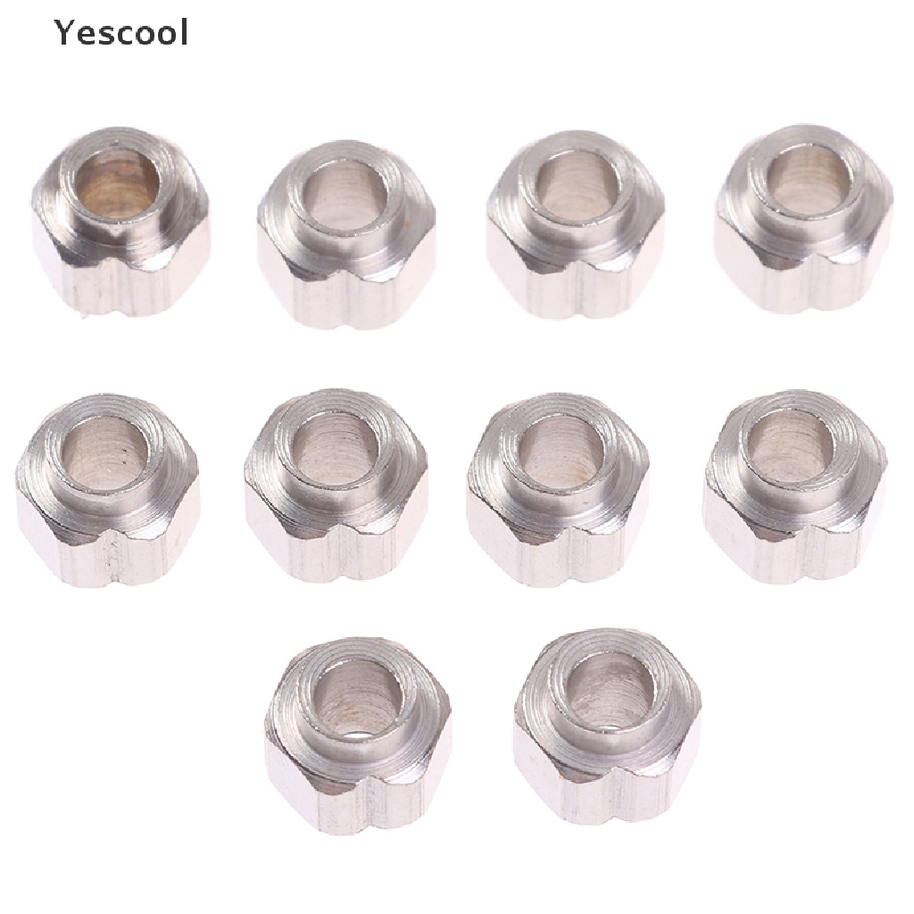 Yescool 10pcs Mur Eksentrik V-Slot Rail Roda V 6mm Untuk Aksesoris Printer 3D