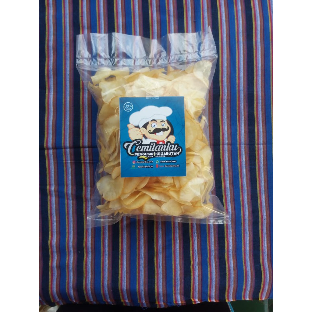 

Keripik Singkong Kitelaa kemasan 150gr TERMURAH!