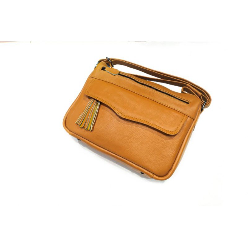 tas slempang kulit tas slempang papirut kulit tas papirut garut tas slempang wanita