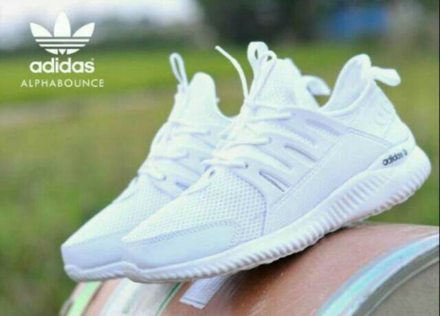 Sepatu Adidas alpabounce sneakers kasual wanita dan pria grade original vhietnam