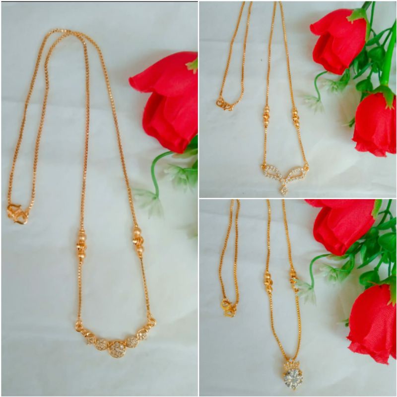 Fourfashion Kalung Xuping Dewasa Motif Casual kekinian PAI014