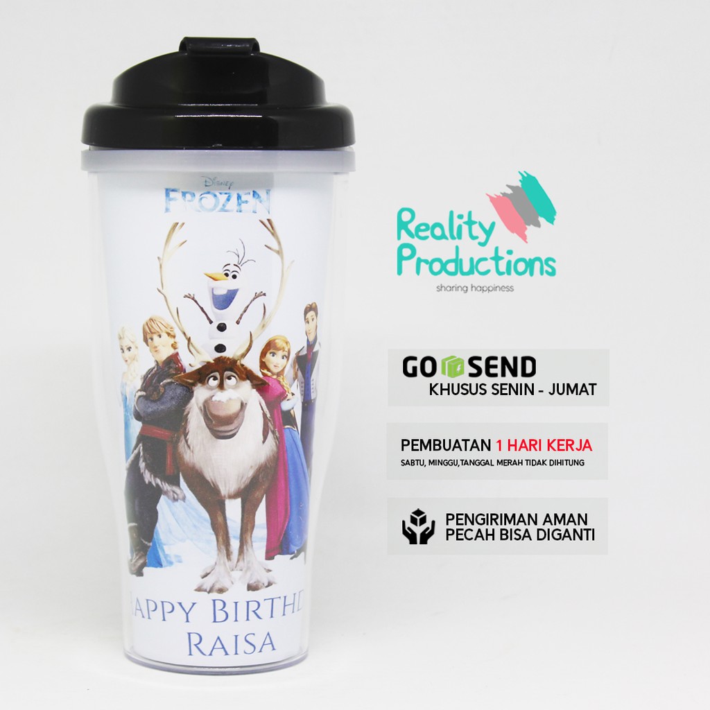 Exmoor Tumbler Frozen untuk Kado Ulang Tahun Anak