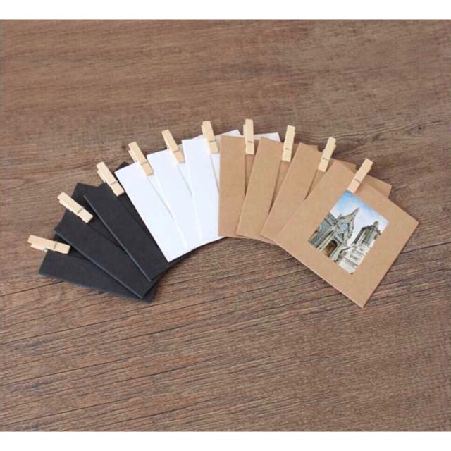 Foto frame korea 2R / foto frame polaroid / bingkai foto polaroid 2R / bingkai foto gantung klip