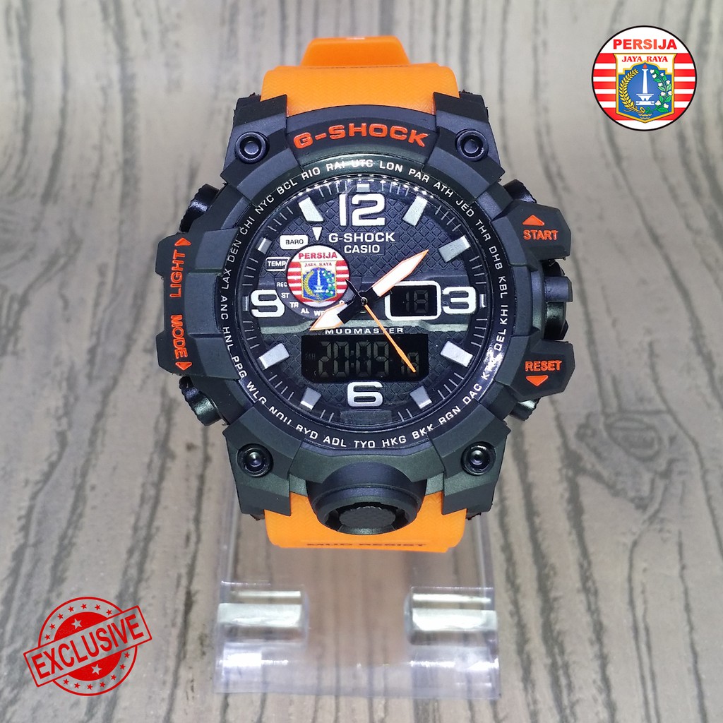 [EXCLUSIVE] JAM TANGAN PERSIJA DUAL TIME TALI ORENS