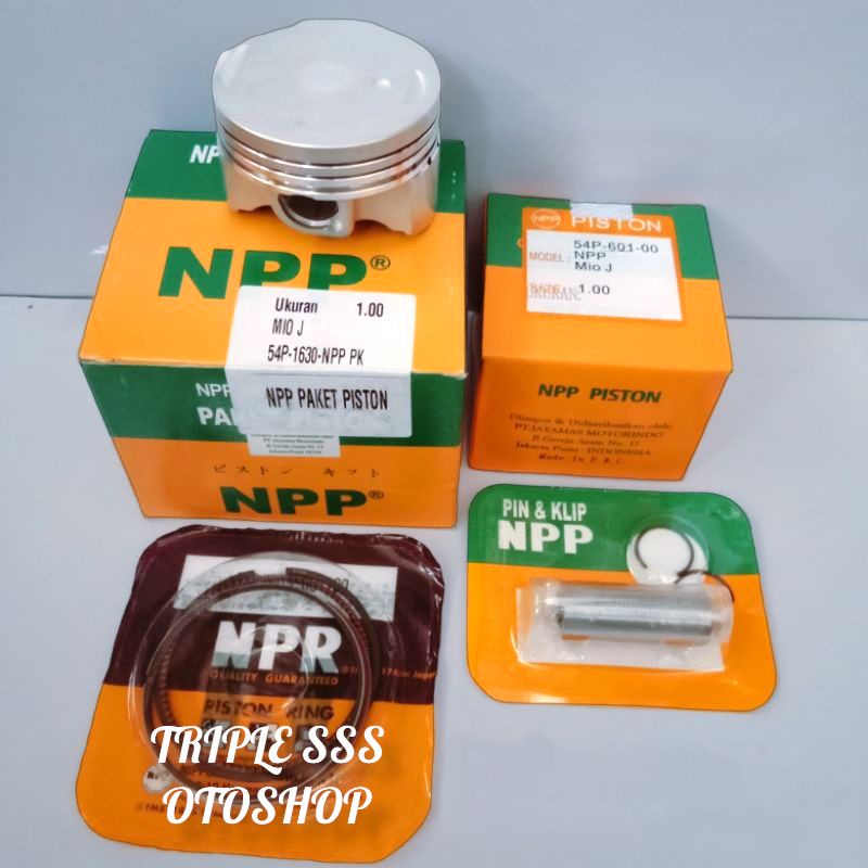 PISTON KIT NPP YAMAHA MIO J Os STD / 50 / 100