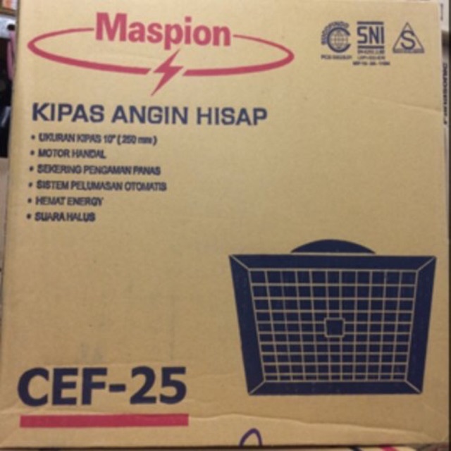 MASPION EXHAUST FAN PLAFON 10 INCH - CEF - 25