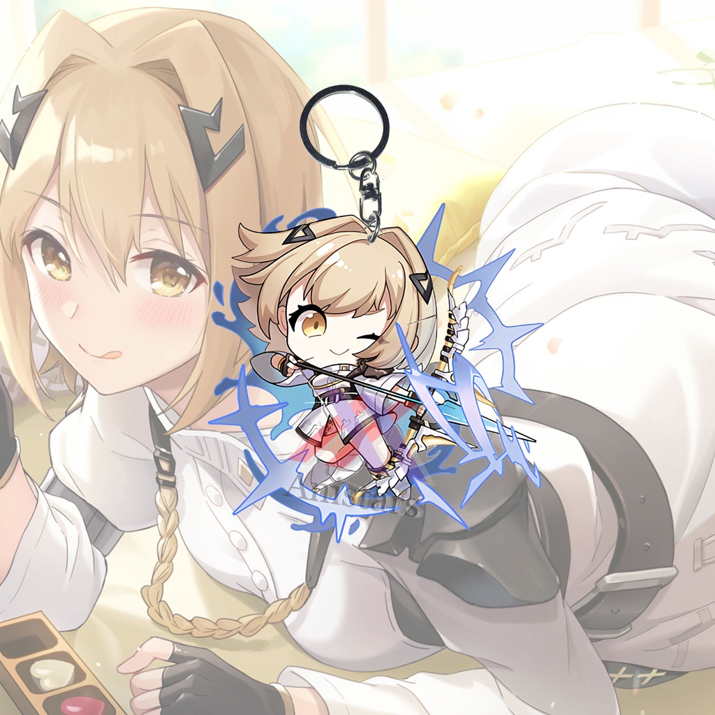 Gantungan Kunci Game Alchemy Stars Vice 02 - Key Chain - Souvenir - Anime - Ganci - Ganci Anime