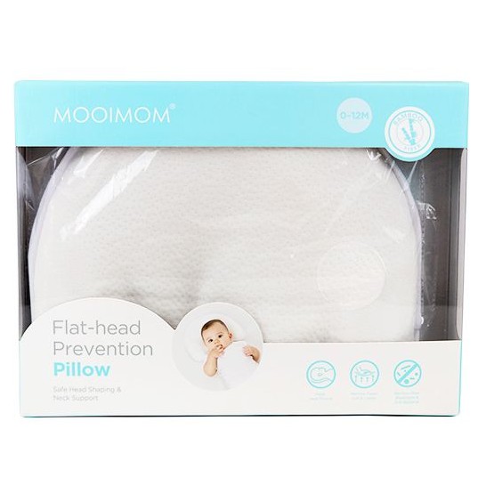 Mooimom Flat Head Prevention Pillow/bantal bayi q90303w