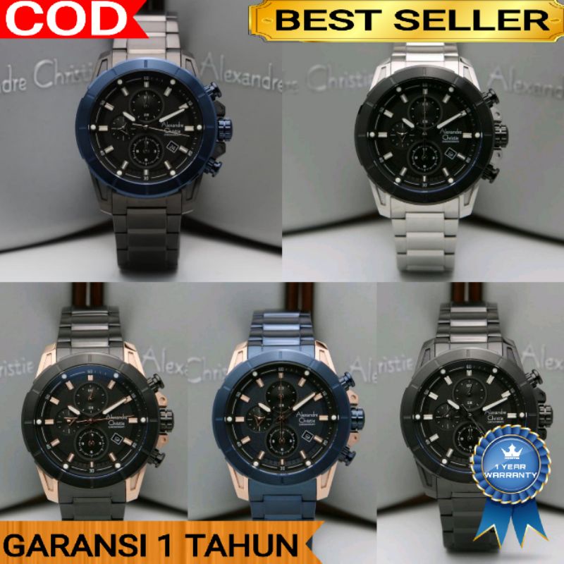 ALEXANDRE CHRISTIE AC 6522 AC6522 ORIGINAL GARANSI RESMI 1 TAHUN